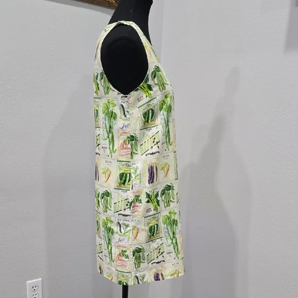 Rachel Antonoff Lola Mini Dress in the "Especially The Beans" Print, Pockets - Picture 11 of 16